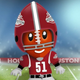 Illustration for article titled I Want To Punt The Houston Super Bowl Mascots Dumb Head